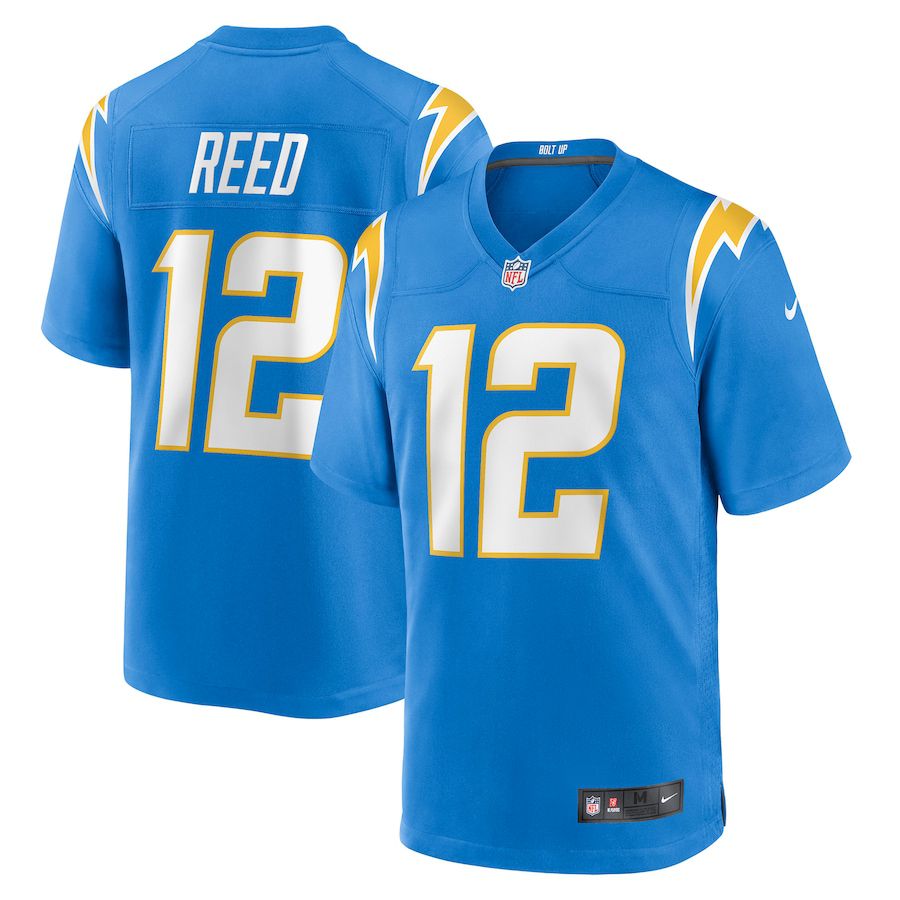 Men Los Angeles Chargers #12 Joe Reed Nike Powder Blue Game NFL Jersey->los angeles chargers->NFL Jersey